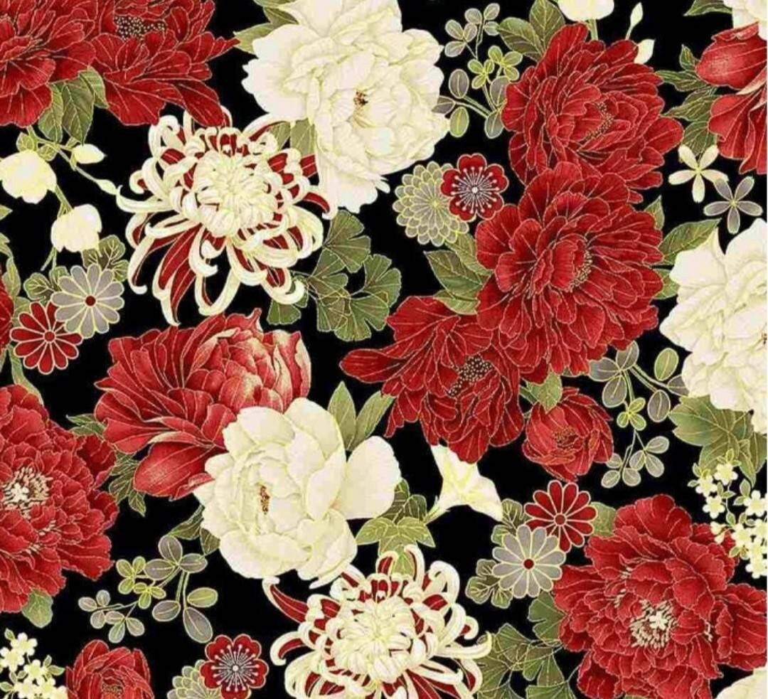 Kyoto Garden by Chong A Hwang for Timeless Treasures Large Asian ...
