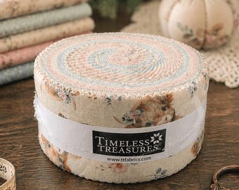 Timeless Treasures Shizuka Jelly Roll Bundle Cotton Quilt Fabric 40, 2 ...