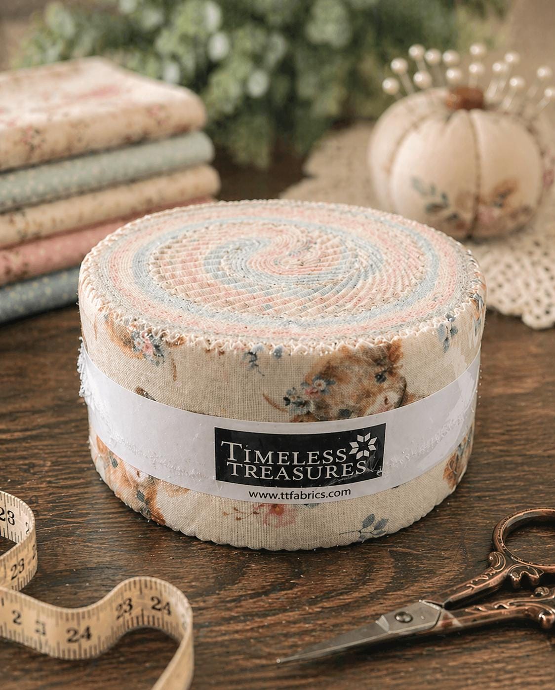 Timeless Treasures Till the Cows Come Home Jelly Roll Bundle Cotton ...