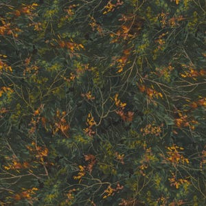 P&B Textiles Autumn Retreat Fall Tree Branches Cotton Quilt Fabric