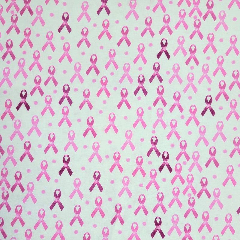 Breast Cancer Fabric - Etsy