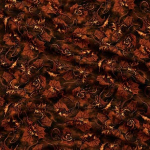 Timeless Treasures Dragon Fire Fabric – Fiery Dragons, Flames & Fantasy Cotton Quilting Fabric by the Yard, Material for Quilts and Crafts