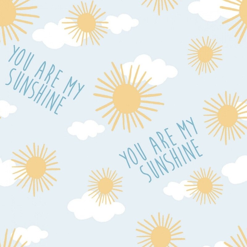 You Are My Sunshine Fabric - Etsy