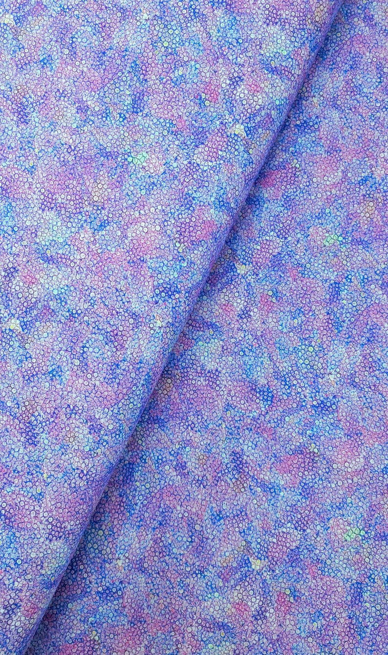 Timeless Treasures Garden Delight Abstract Purple Bubbles Cotton Quilt ...