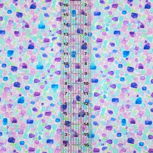 Bellagio by Timeless Treasures Purple, Blue, and Turquoise Abstract ...