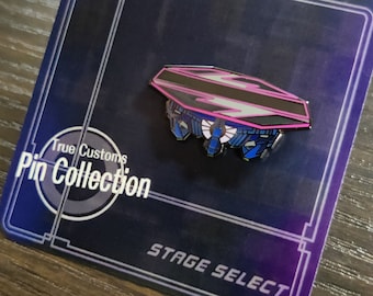 Final Destination Hard Enamel Pin | Super Smash Brothers Melee | SSBM