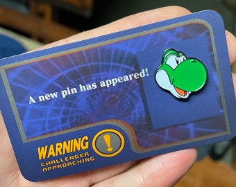 Yoshi Enamel Pin / Super Smash Brothers Melee / SSBM
