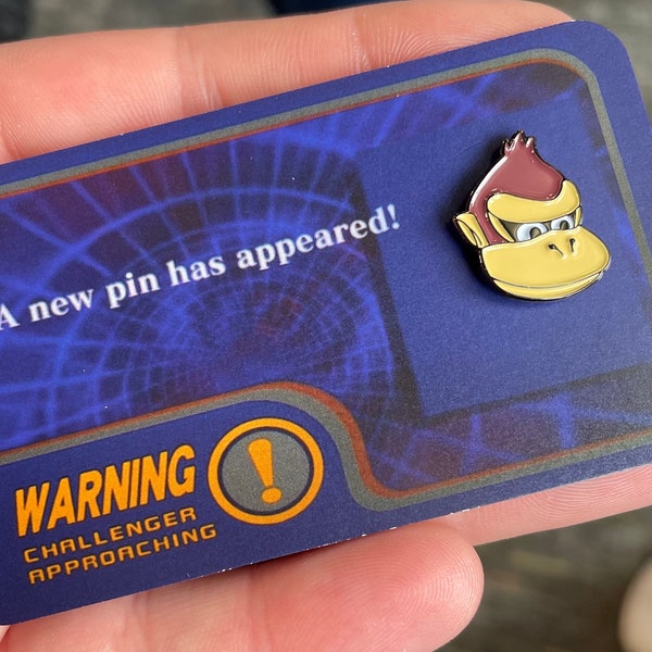 DK Emaille Pin | Super Smash Brothers Melee | SSBM