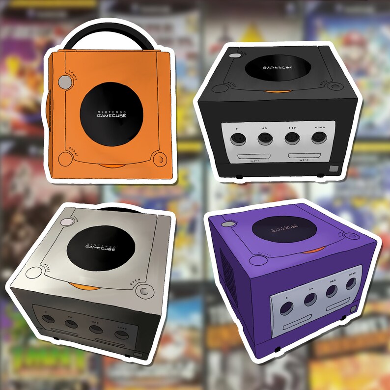 GameCube Sticker Pack / Original Artwork Etsy
