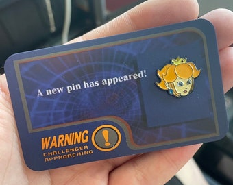 Pin de esmalte de melocotón / Super Smash Brothers Melee / SSBM