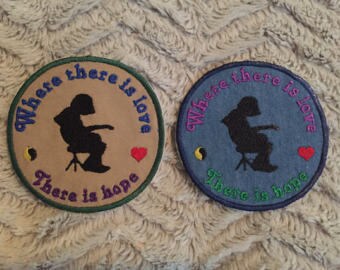 Where there is love there is hope WSP Mikey Patch