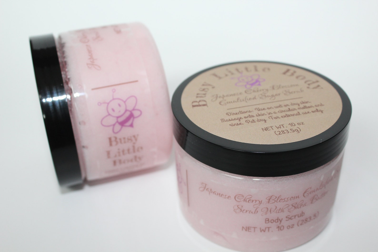 Body Scrub Japanese Cherry Blossom Sugar Scrub Etsy