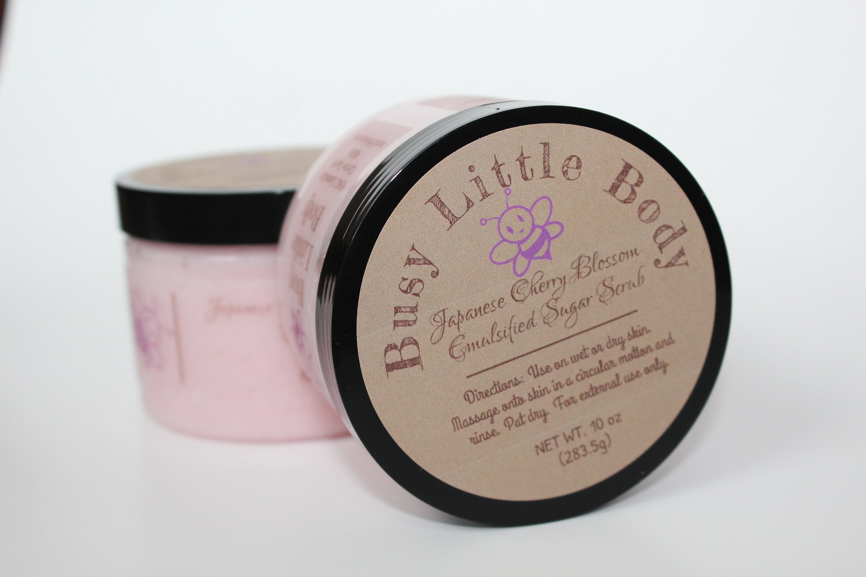 Body Scrub Japanese Cherry Blossom Sugar Scrub Etsy