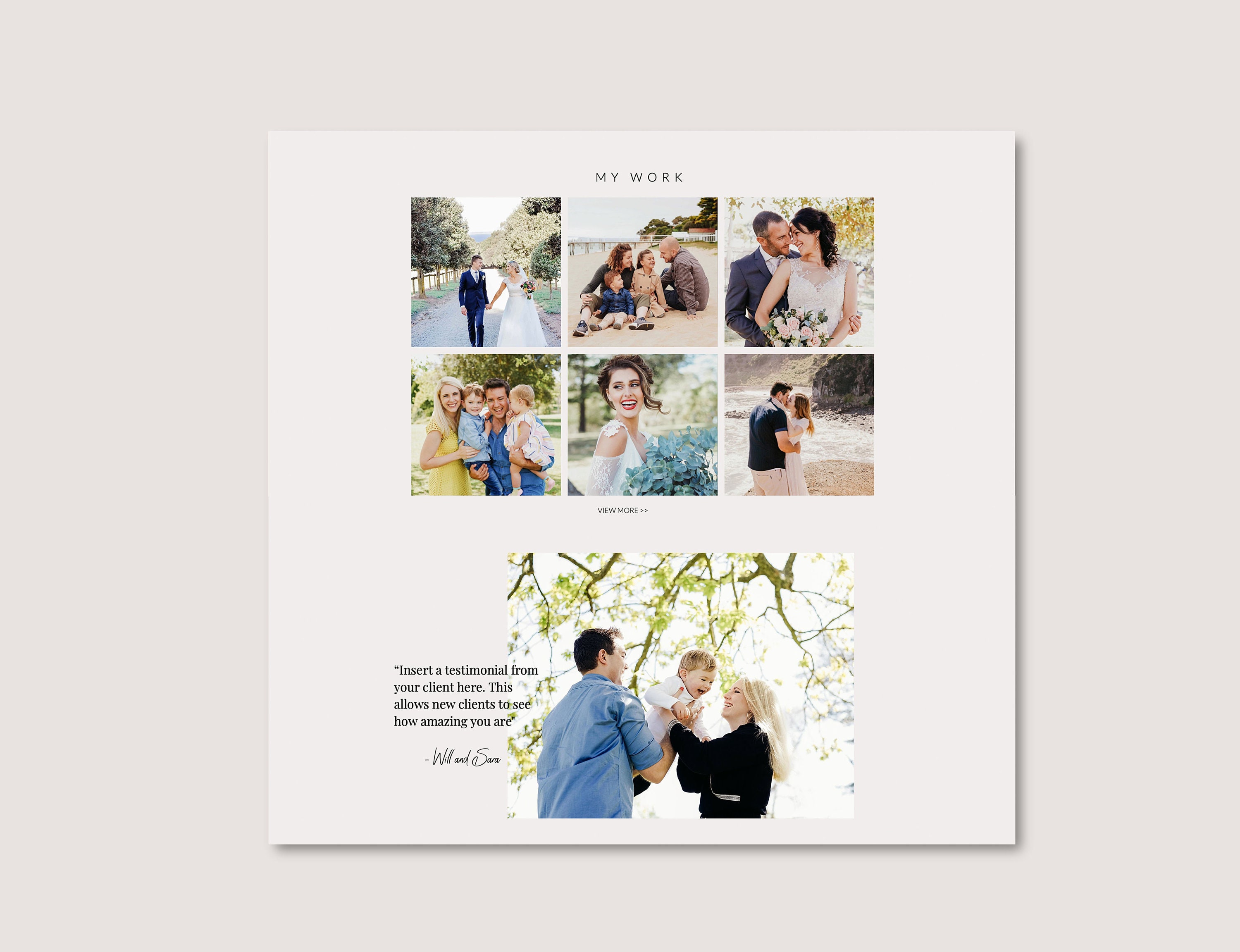 Wix Website Template, Website Template Customisable, Wix Theme, Pre ...