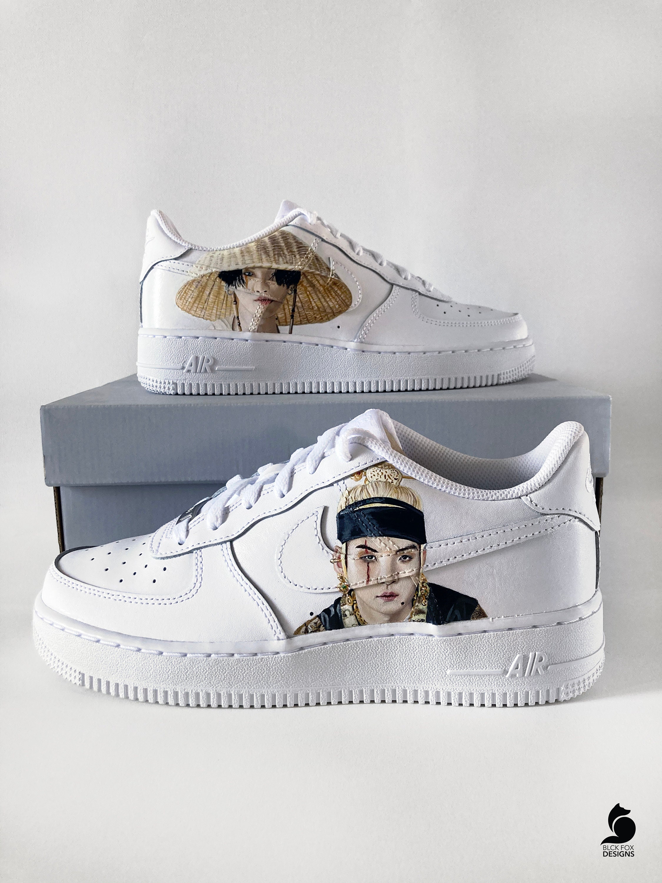 Daechwita Agust D Custom Nike Air Force 