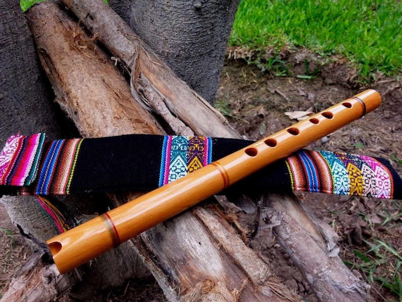 Native American flute 2 flutes traditional quena flute key Etsy