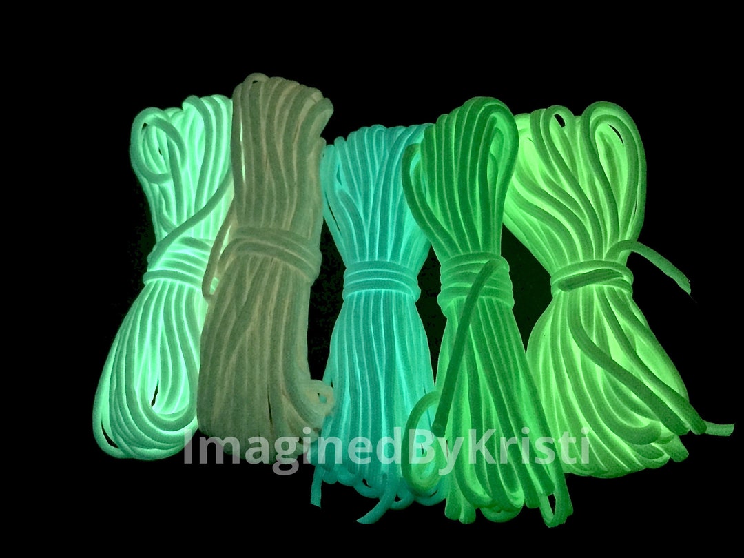 Night Rope Glow in the Dark Paracord - Etsy