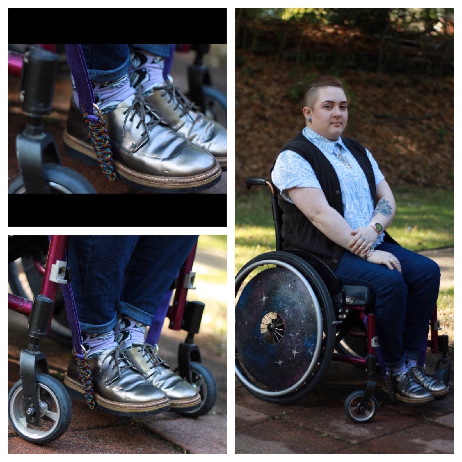 Adjustable Wheelchair Foot Sling available in Single or Etsy