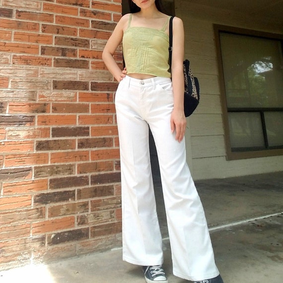 Vintage Big E 60's or 70's Levi's white high waist