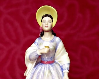 Royal Doulton Porcelain Lady Figurine &#39;Pretty Ladies - Clare&#39;