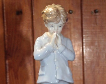 Vintage Royal Worcester & NSPCC, ‘I Pray’ Porcelain figurine