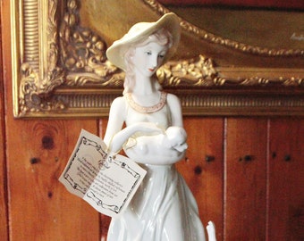 Vintage Large Fenton Porcelain Group Figurine