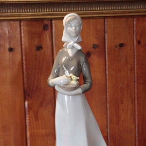 Vintage German &quot;Grafenthal&quot; Porcelain Girl Figurine