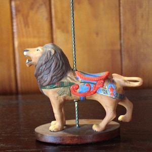 Lion - Treasury of Carousel Art by FRANKLIN MINT