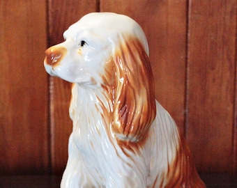 Vintage Porcelain Dog Figurine