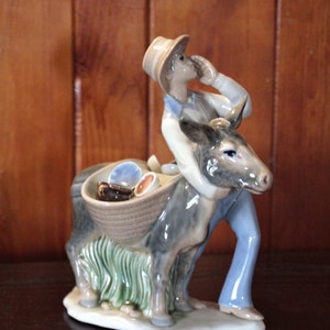 Vintage Italienische Porzellan Figur