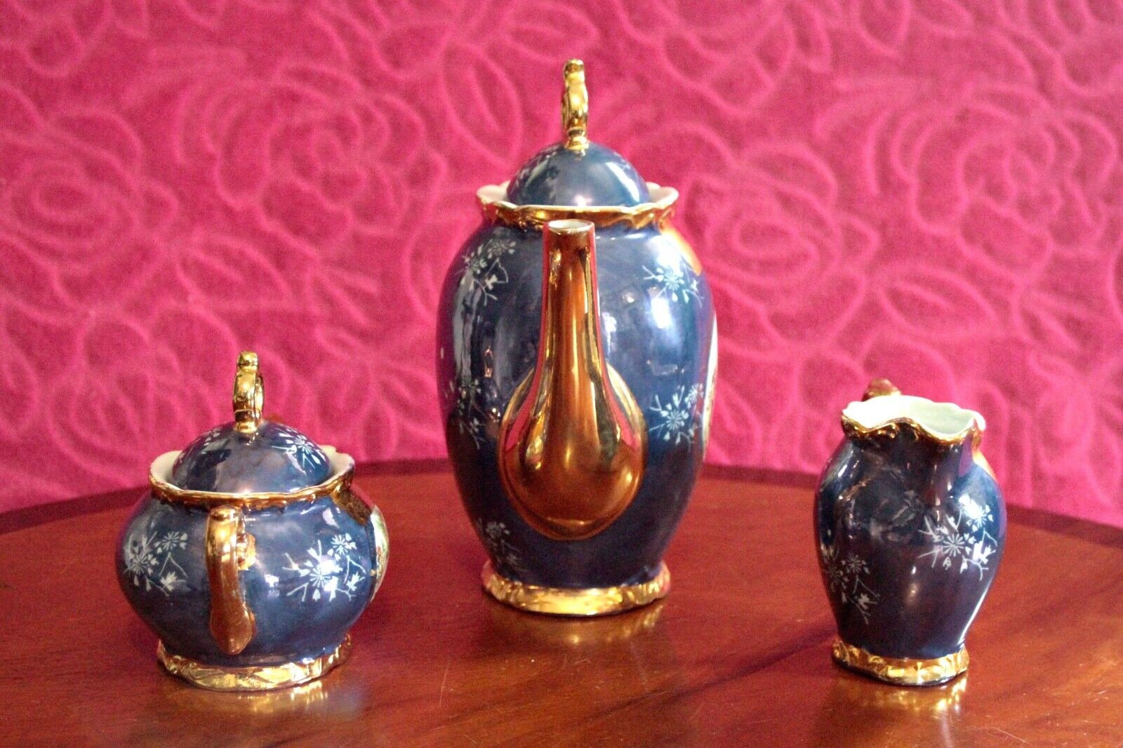 Antique Rare French Limoges Porcelain Tea Set - Etsy