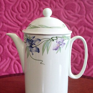Caffettiera vintage Villeroy & Boch in porcellana Verona da 9 pollici