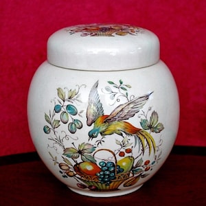 Vintage Sadler Hand Made Staffordshire for Charisma Ginger Jar