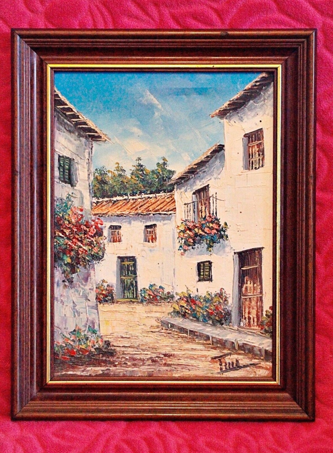 Oil on Canvas Original Landscape Painting by Tilla - Etsy
