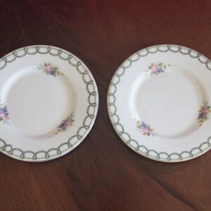 Pair of Antique Royal Doulton Cake Plate