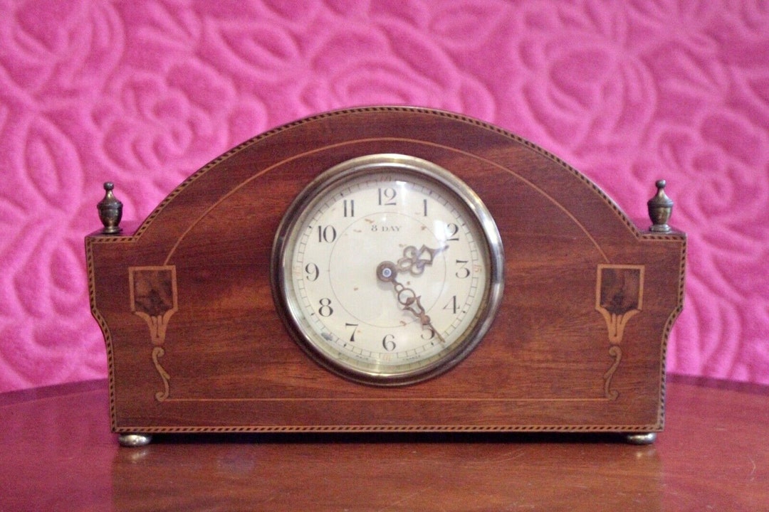 Antique French Desk Clock Transformed to Quartz Clock Etsy UK