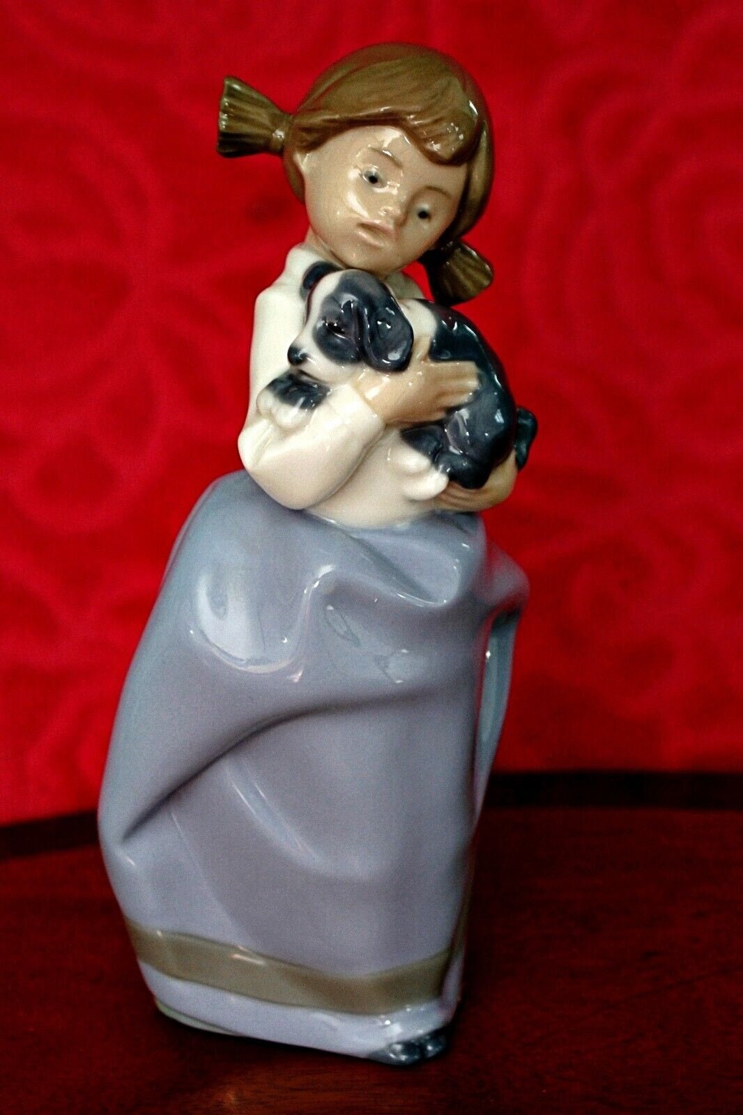 Ceramic dog figurine NAO Spain Handcrafted porcelain | eBay