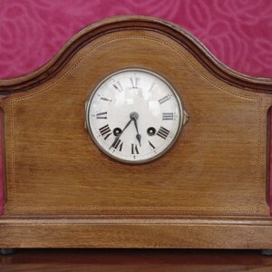 Vintage art-deco Duitse 'Junghans' pendule met bel