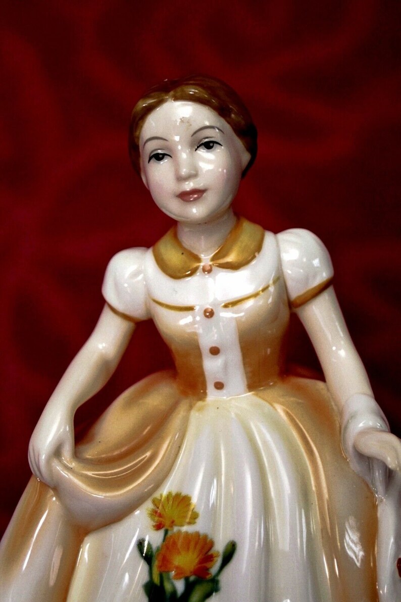 Royal Doulton Porcelain Figurine 'pretty Ladies Flower Etsy