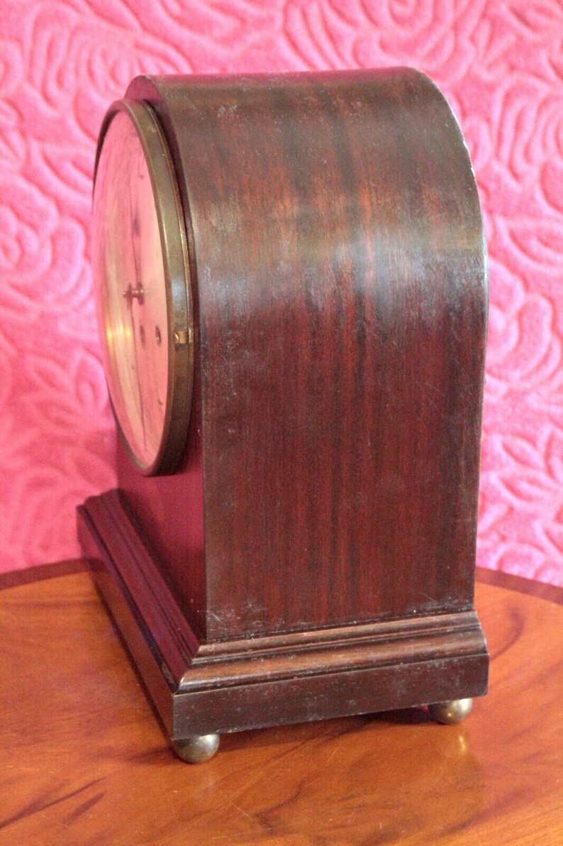 Antique German 'junghans' Bracket 8DAY Mantel Clock Etsy