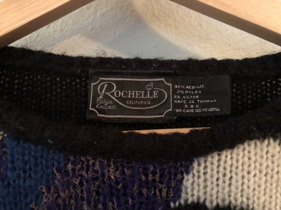 Vintage Unisex Rochelle- Hipster Style Sweater - image 2