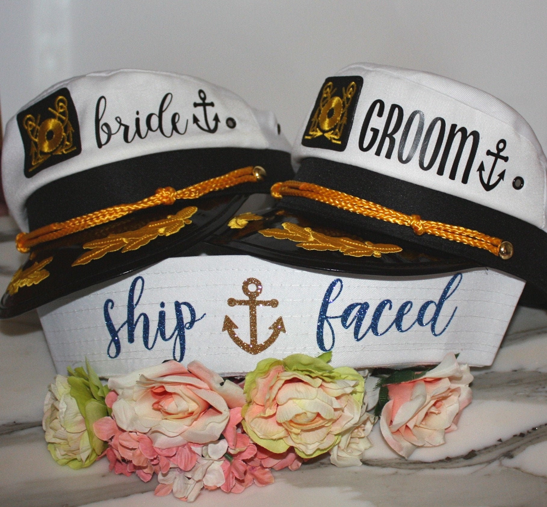GROOM Captain Hat. Sailor Hats 