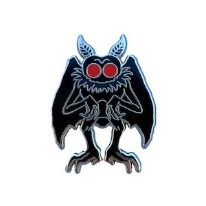 Mothman Enamel Pin