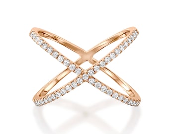 CTHY / DELTA CROSS RING シルバー×ローズゴールド11号 DELTA CROSS RING | CTHY