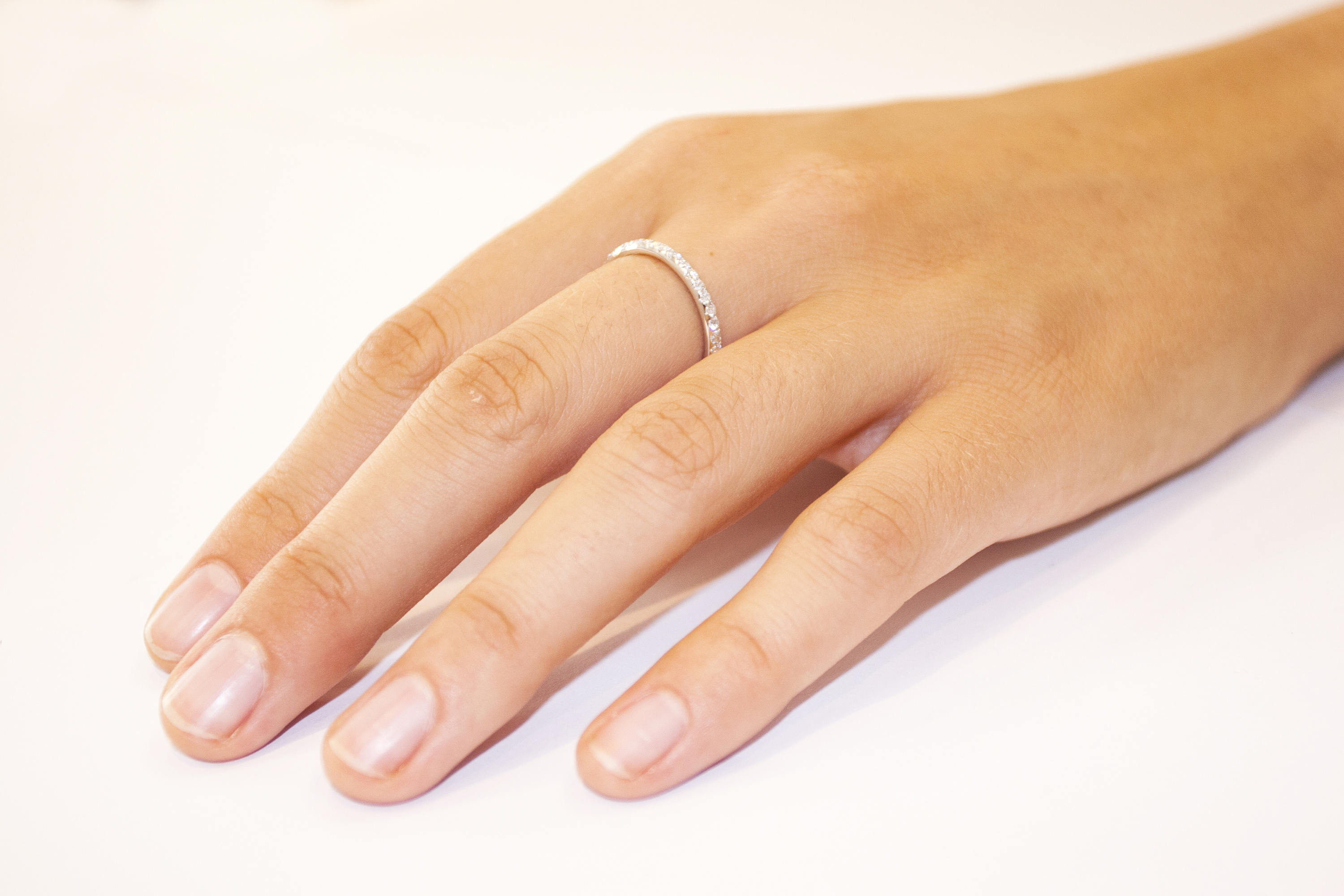 Diamonds Wedding Ring Yellow Gold Diamond Wedding Band Etsy