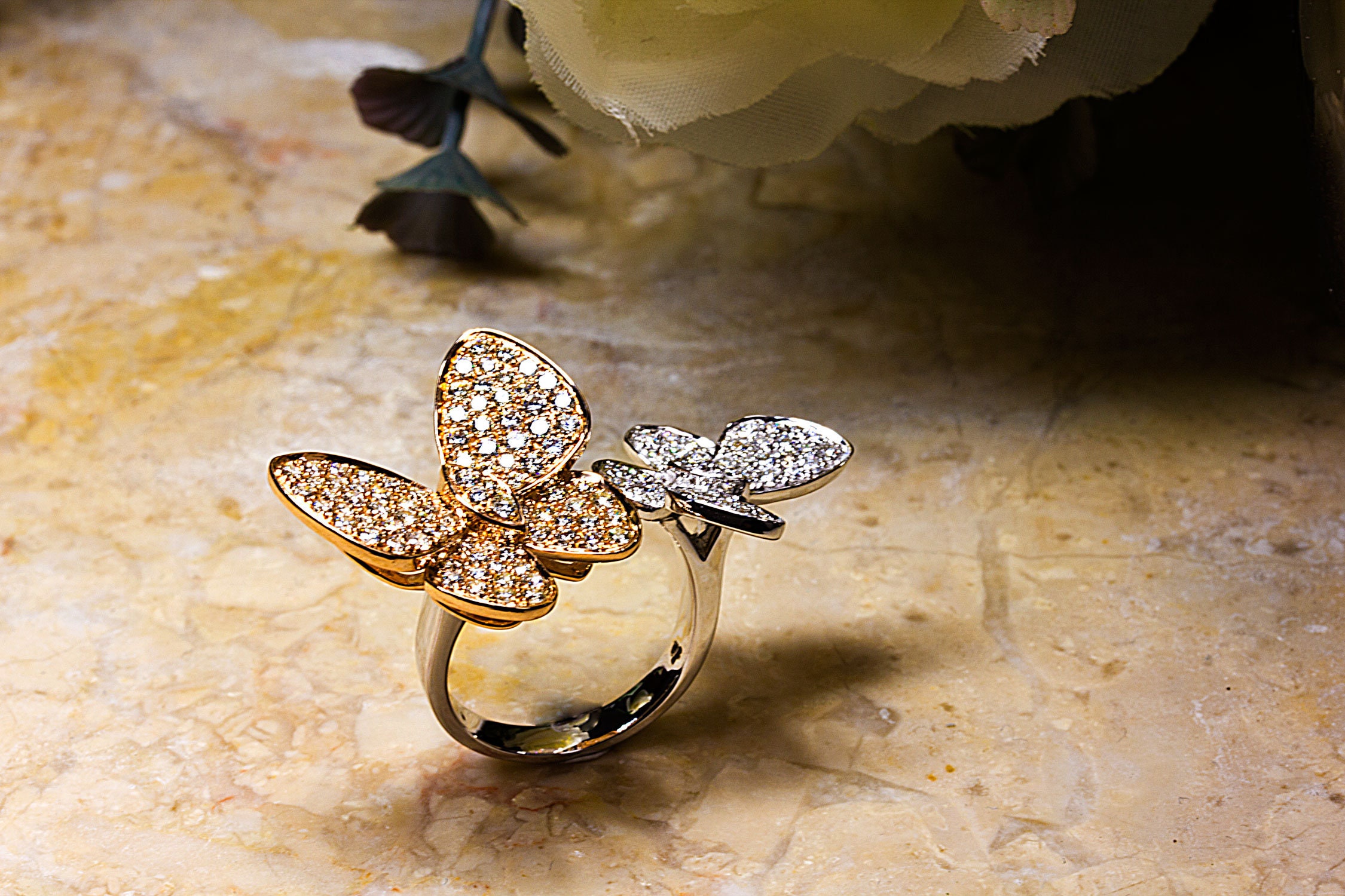 17KM Bohemian Silver Color Star Moon Heart Opening Rings Set For Couple  Women Men Lovers Butterfly Wedding Rings Jewelry