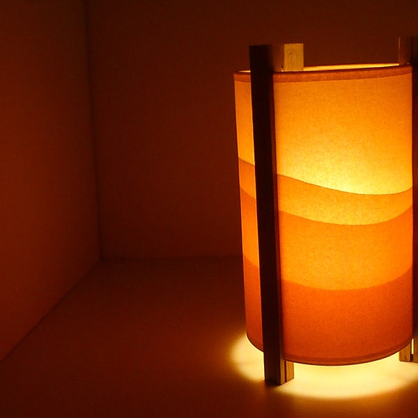 Lampe de table, Décoration intérieure, Style nordique, Lampe orange, Lampe de chambre, Lampe de chevet, éclairage rustique