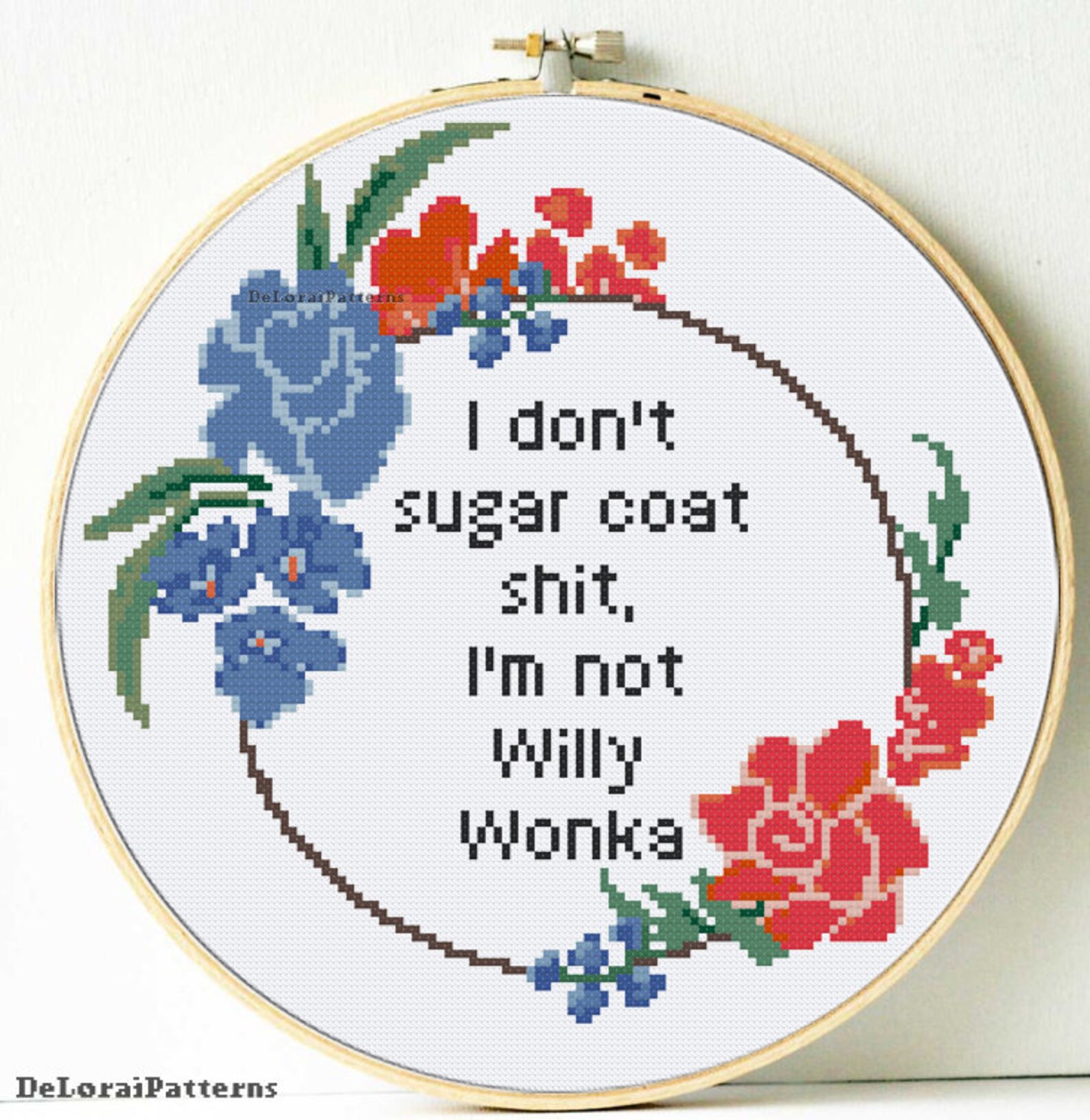 Sarcastic Rude Cross Stitch. Funny Cross Stitch Pattern. I Etsy