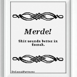 Subversive cross stitch pattern, funny cross stitch, funny wall decor, funny gift, sassy cross stitch, naughty curse gift swear m#rde sh#t