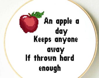 Funny cross stitch pattern Funny quote Subversive cross stitch. Funny Wall decor. Funny gift. PDF Instant download.modern sassy cross stitch